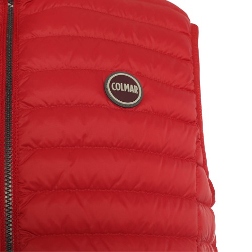 COLMAR: Gilet in piuma rosso