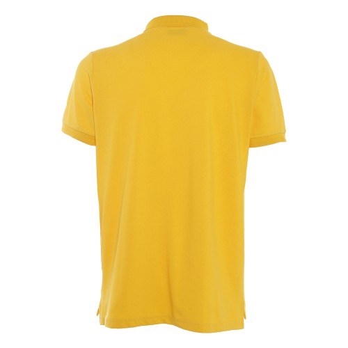 ROY ROGER'S: Polo classic in piquet gialla