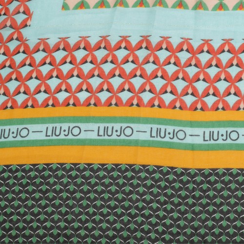 LIU•JO: Foulard motivo geometrico verde