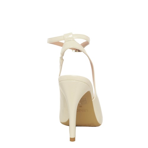 LIU•JO: Vicky Sling back in vernice burro