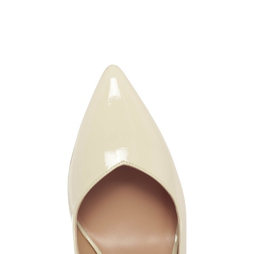 LIU•JO: Vicky Sling back in vernice burro