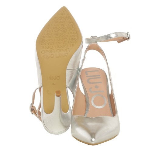 LIU•JO: Vicky Sling back argento