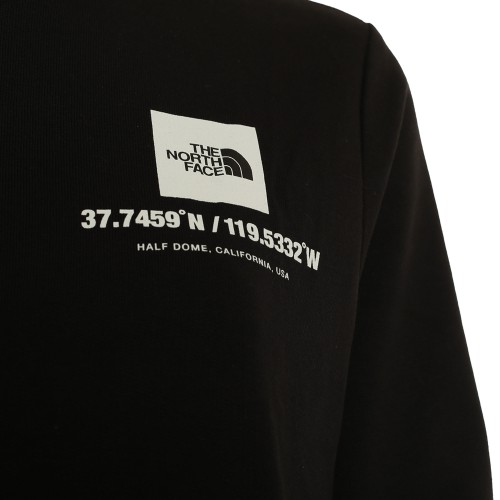 The North Face: Felpa Coordinate Nera