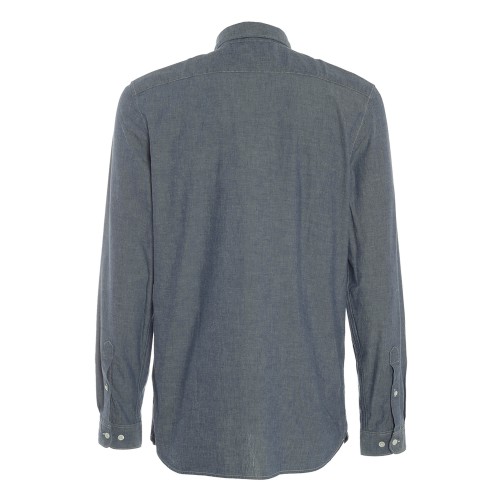 LACOSTE: Camicia chambray