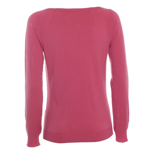 LIU•JO: Maglia a barca rosa