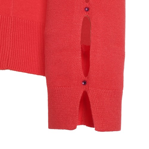 LIU•JO: Maglia a V cut out barby