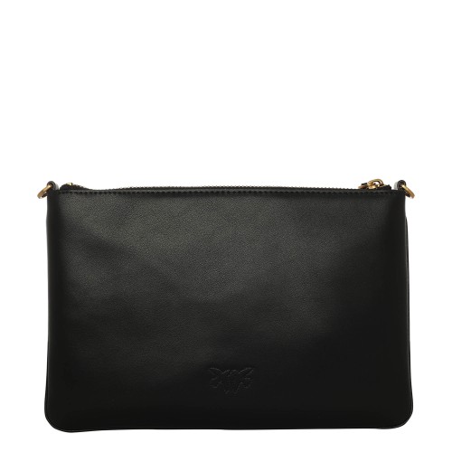 PINKO: Tracolla Classic Flat nera