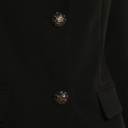 YES ZEE: Blazer a due bottoni nera