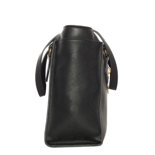 LIU•JO: Borsa con logo lettering nera