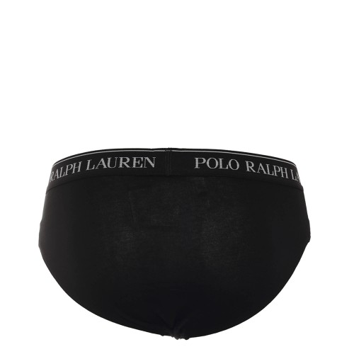 Polo Ralph Lauren: 3 Pack Slip nero