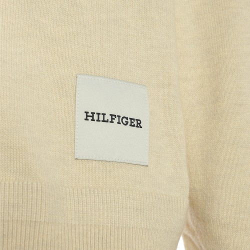 Tommy Hilfiger: Cardigan global stripe Beige