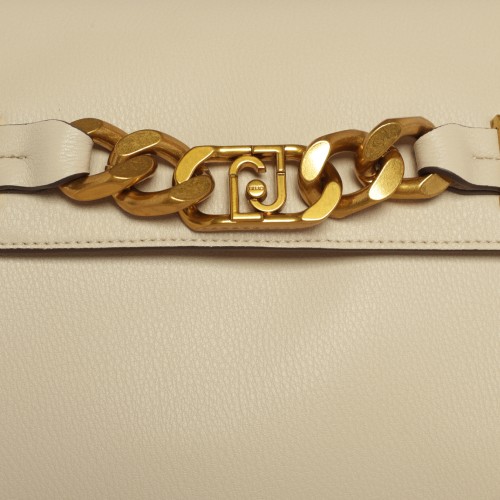 Liu•Jo: Borsa a mano sabbia con catena