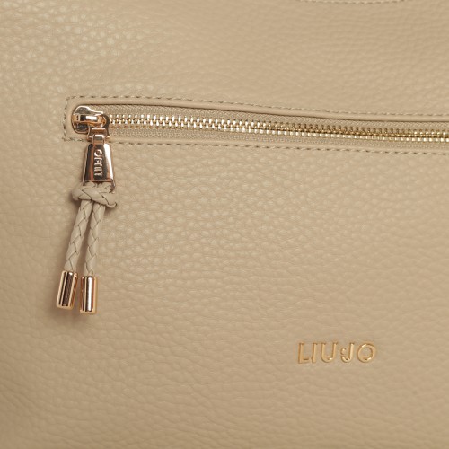 LIU•JO: Borsa a spalla beige