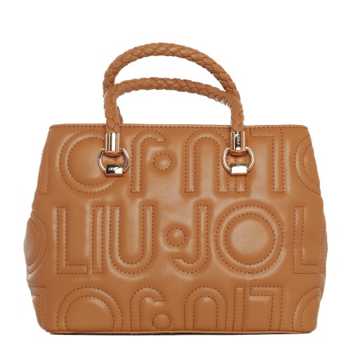 LIU•JO: Borsa a mano caramello