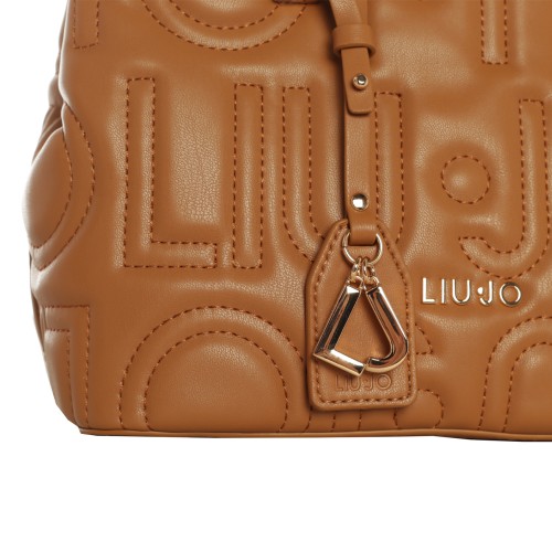 LIU•JO: Borsa a mano caramello