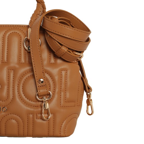 LIU•JO: Borsa a mano caramello