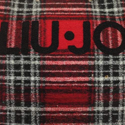 LIU•JO: Borsa tartan rossa