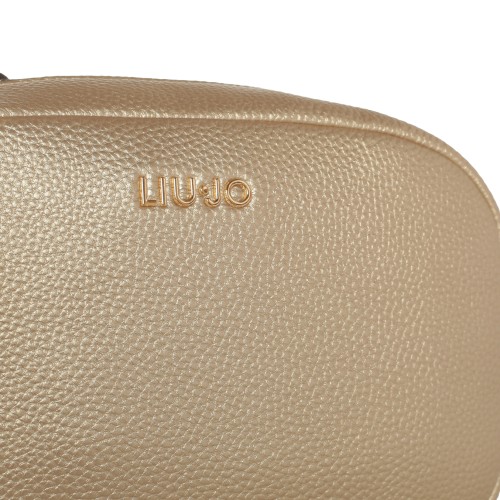 LIU•JO: Tracolla ovale oro
