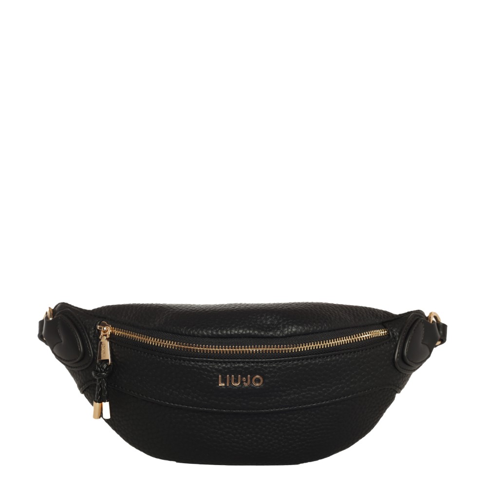 LIU JO Marsupio nero con zip