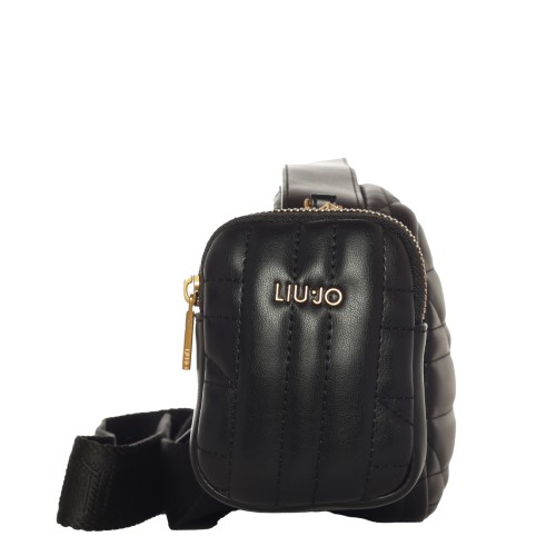 LIU•JO: Borsa tracolla matelassé nera