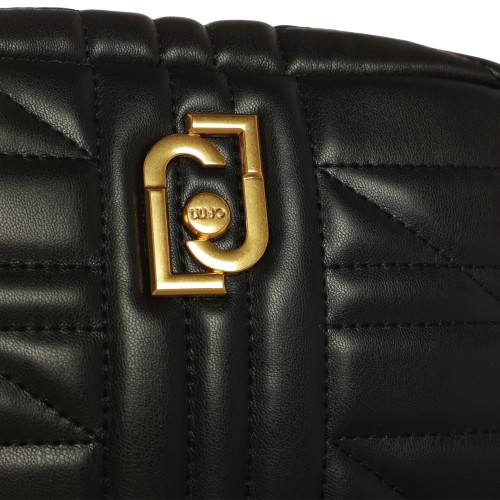 LIU•JO: Borsa tracolla matelassé nera