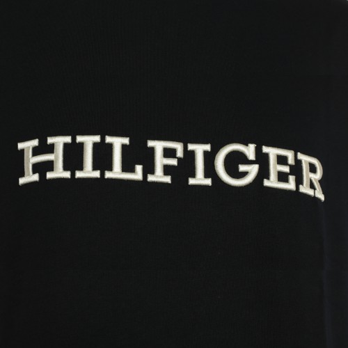 Tommy Hilfiger: T-shirt blu con maxi logo