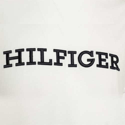 Tommy Hilfiger: T-shirt bianca con maxi logo