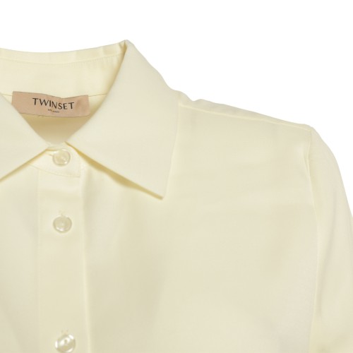 Twinset: Camicia in crêpe cady