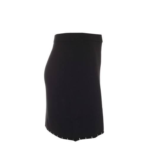 Twinset: Minigonna in maglia nera