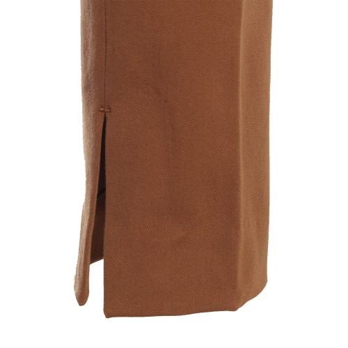 Tommy Hilfiger: Gabardina marrone slim fit