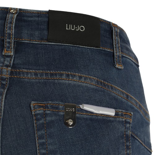 LIU•JO: Jeans skinny in denim blu