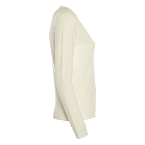 LIU•JO: Maglia bianca scollo a V