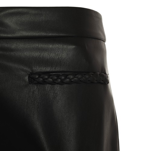 LIU•JO: Pantalone cropped in ecopelle