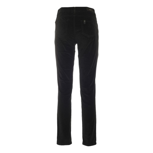 LIU•JO: Pantalone in fustagno nero