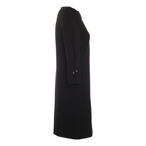 LIU•JO: Mini abito nero con scollo a V