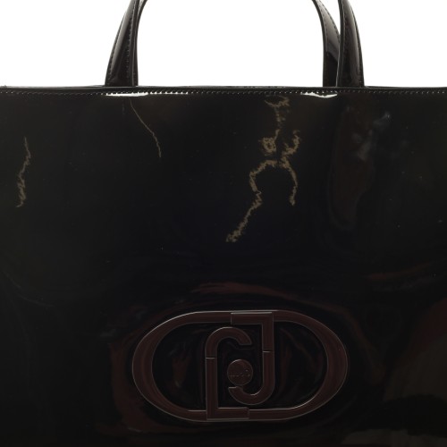 LIU•JO: Tote bag in vernice