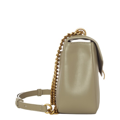PINKO: Classic Cupid Bag Messenger Grigia