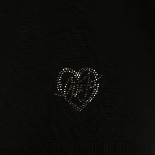 LIU•JO: Maglia morbida a barca nera