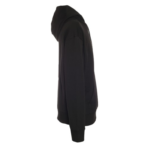 Calvin Klein: Felpa con cappuccio nera