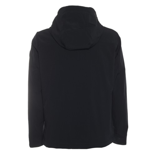 WOOLRICH: Giacca Pacific in Tech Softshell blu