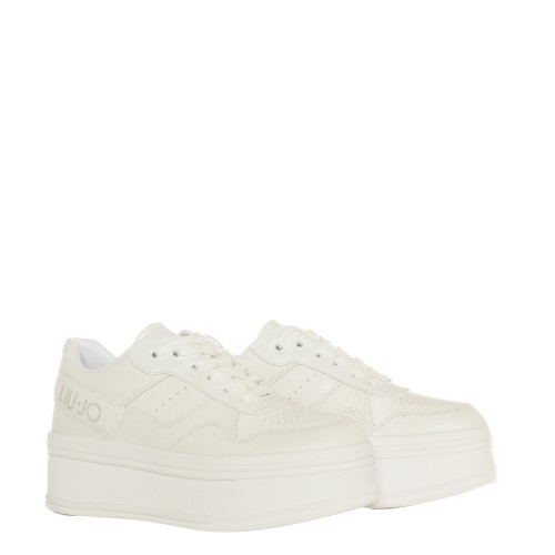 LIU•JO: Selma sneakers platform bianca