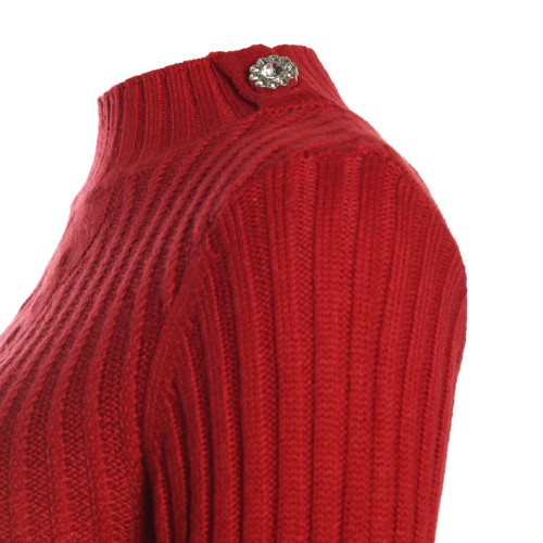 LIU﻿•JO: Lupetto rosso con bottoni