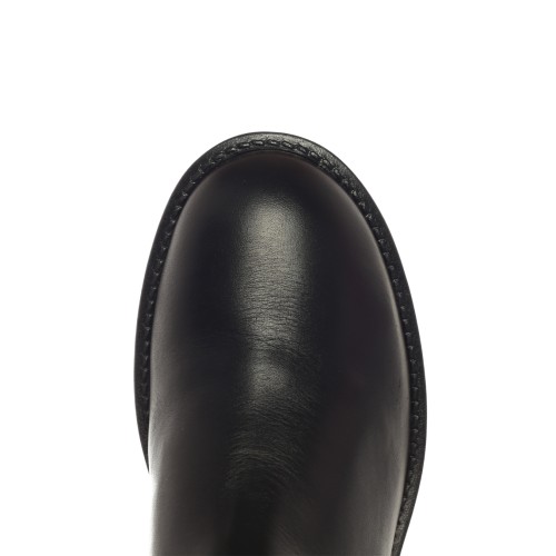 Tommy Hilfiger: Elevated stivaletto nero con plateau