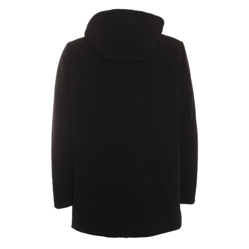 WOOLRICH: Cappotto Barrow Mac nero