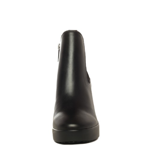 LIU•JO: Ankle tronchetto in pelle nero