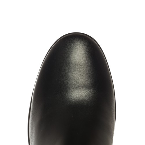 LIU•JO: Ankle tronchetto in pelle nero