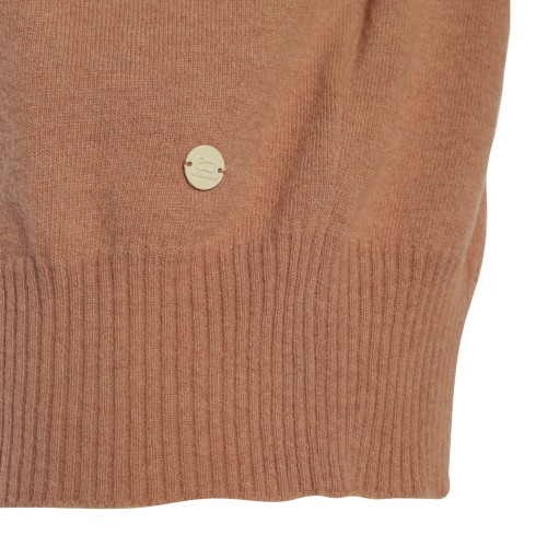 WOOLRICH: Maglione rosa antico misto cashmere