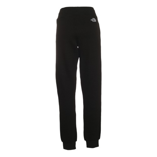 The North Face: Pantalone tuta nero nido d'ape