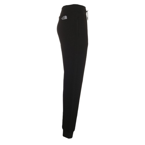 The North Face: Pantalone tuta nero nido d'ape