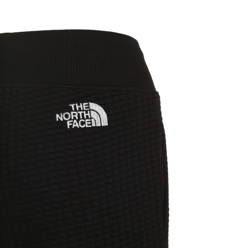 The North Face: Pantalone tuta nero nido d'ape